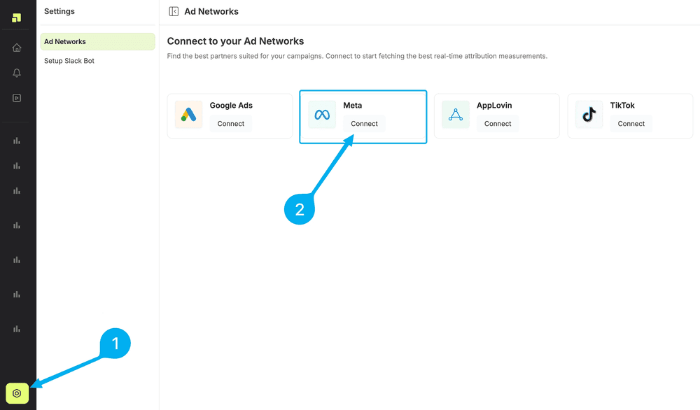 Meta Step 1: Sign in with Meta screenshot 1