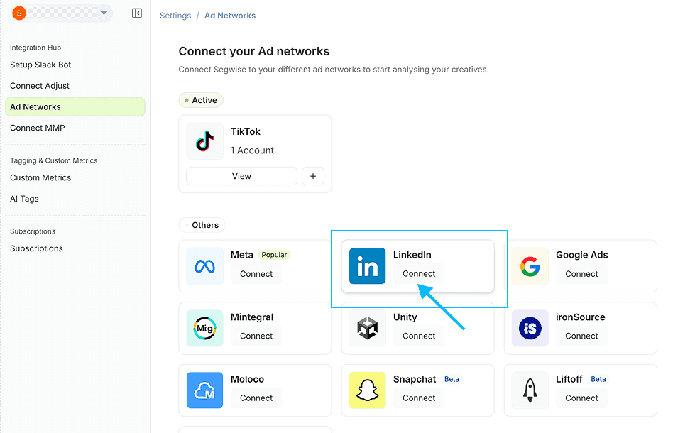 LinkedIn Step 1: Connect LinkedIn screenshot 1