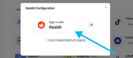 Reddit Step 1: Connect Reddit screenshot 2