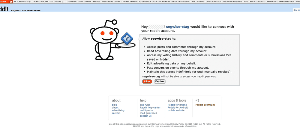 Reddit Step 2: Login to your Reddit Account screenshot 2