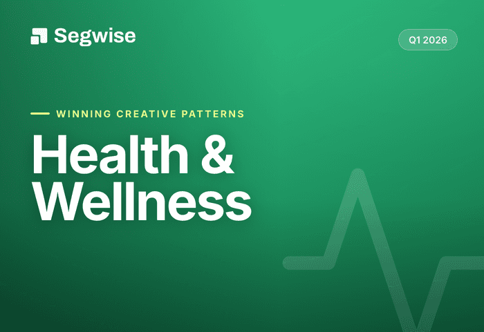 Winning Creative Patterns in Health and Wellness (2026) report cover
