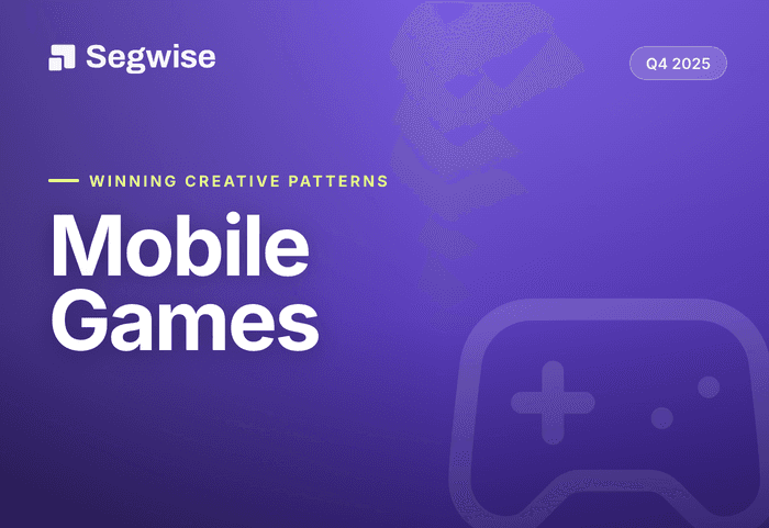 Winning Creative Patterns in Mobile Gaming (Q4, 2025) report cover